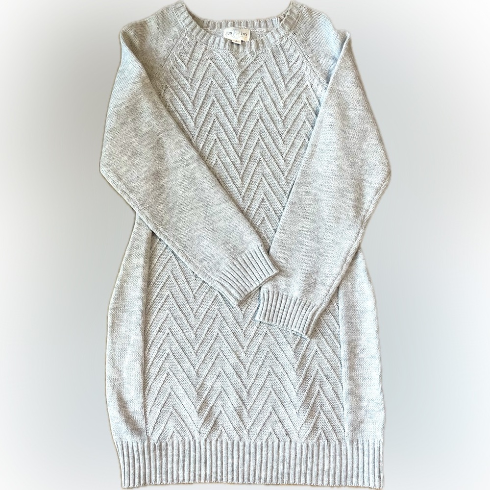Gray Sweater Dress